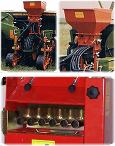 Distributeur Polyvalent Engrais / Graines / Microgranulés : SEPEBA •  Epandeur de microgranulés, granulés & graines